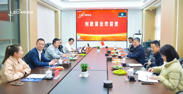 邵陽市委書記嚴(yán)華率隊(duì)來訪利歐泵業(yè)